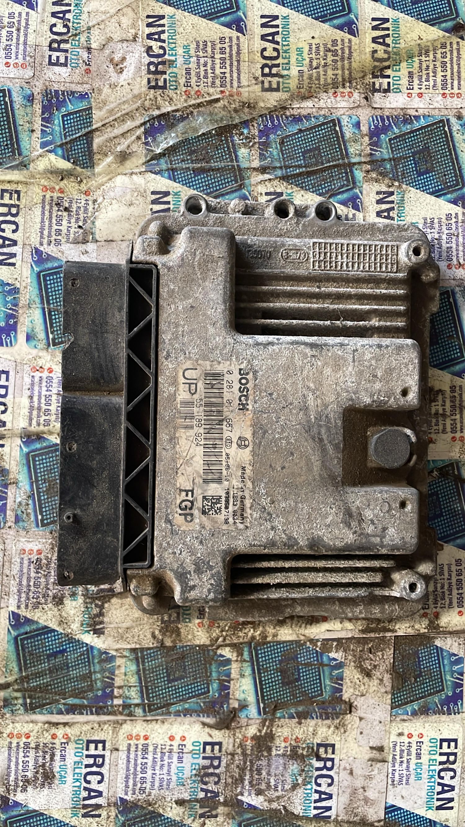 0281011667 OPEL Astra 1.9 CDTI Motor Beyni 